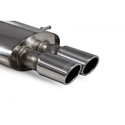Scorpion Exhausts Catback System Polished Monaco - Resonated MINI R56 R57 R58 R59 Cooper S