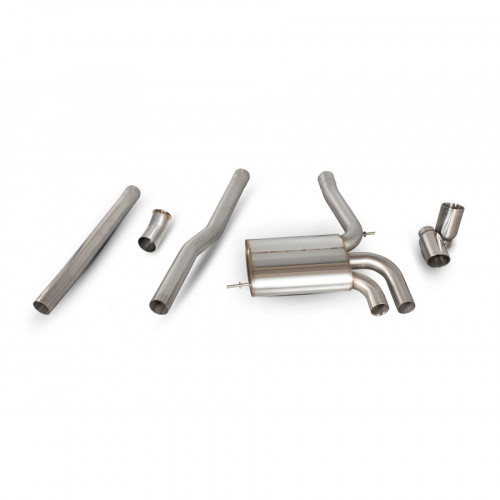 Scorpion Exhausts Catback System Polished 100mm Daytona Ceramic - Non-Resonated MINI F56 Non-UK/Euro Models 2014-2018