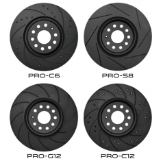 Probite 316mm R56 JCW Brembo / Budweg Front Brake Discs Vented 316x22mm